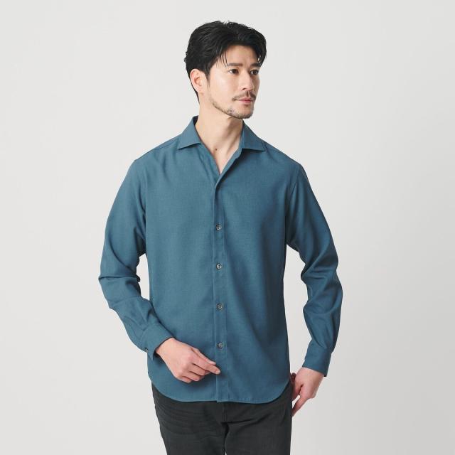 ビューティー＆ユース ユナイテッドアローズ（BEAUTY&YOUTH）/【WEB限定 WARDROBE SMART】リネンライク ワイドカラー スキッパー シャツ_16