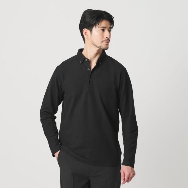 ビューティー＆ユース ユナイテッドアローズ（BEAUTY&YOUTH）/【WEB限定 WARDROBE SMART】ステイ クリーン ピケ BD ポロシャツ【抗菌・…_4