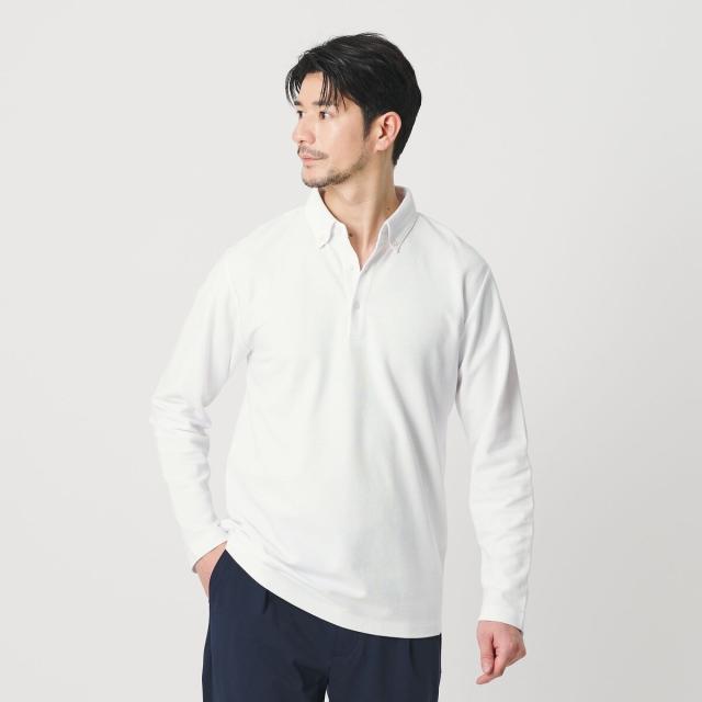 ビューティー＆ユース ユナイテッドアローズ（BEAUTY&YOUTH）/【WEB限定 WARDROBE SMART】ステイ クリーン ピケ BD ポロシャツ【抗菌・…_7