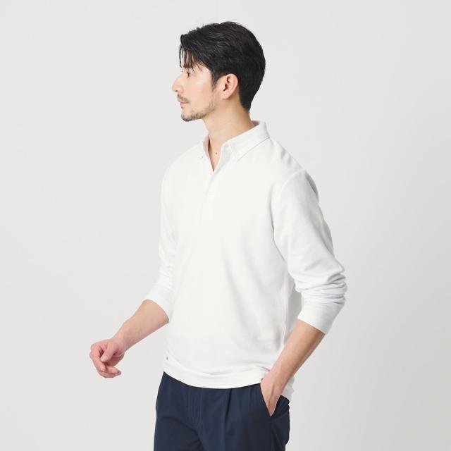 ビューティー＆ユース ユナイテッドアローズ（BEAUTY&YOUTH）/【WEB限定 WARDROBE SMART】ステイ クリーン ピケ BD ポロシャツ【抗菌・…_10