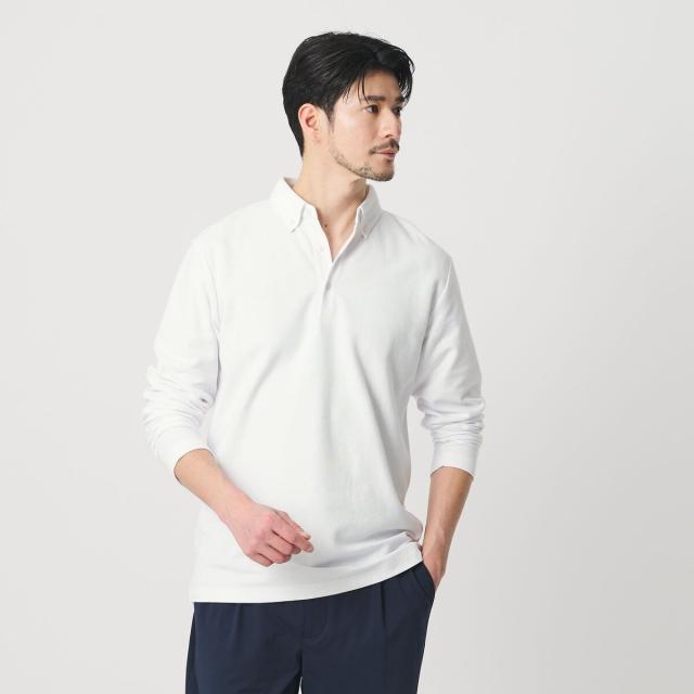 ビューティー＆ユース ユナイテッドアローズ（BEAUTY&YOUTH）/【WEB限定 WARDROBE SMART】ステイ クリーン ピケ BD ポロシャツ【抗菌・…_11