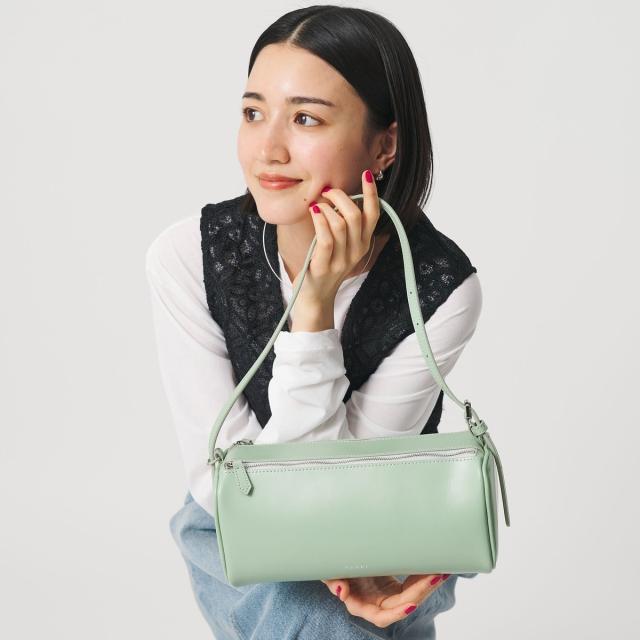 ビューティー＆ユース ユナイテッドアローズ（BEAUTY&YOUTH）/＜YAHKI＞スクエア ダブルジップ ショルダーバッグ