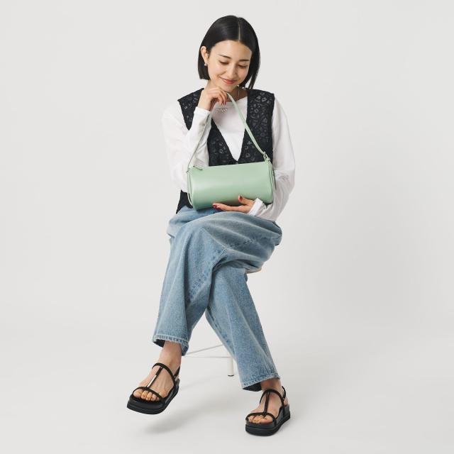ビューティー＆ユース ユナイテッドアローズ（BEAUTY&amp;YOUTH）/＜YAHKI＞スクエア ダブルジップ ショルダーバッグ_6
