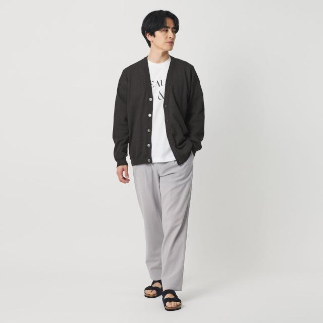 ビューティー＆ユース ユナイテッドアローズ（BEAUTY&YOUTH）/エアミラノ Vネック カーディガン ウォッシャブル 抗菌 防臭機能付き