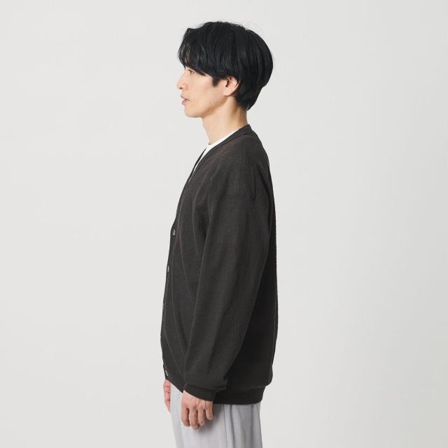 ビューティー＆ユース ユナイテッドアローズ（BEAUTY&YOUTH）/エアミラノ Vネック カーディガン ウォッシャブル 抗菌 防臭機能付き