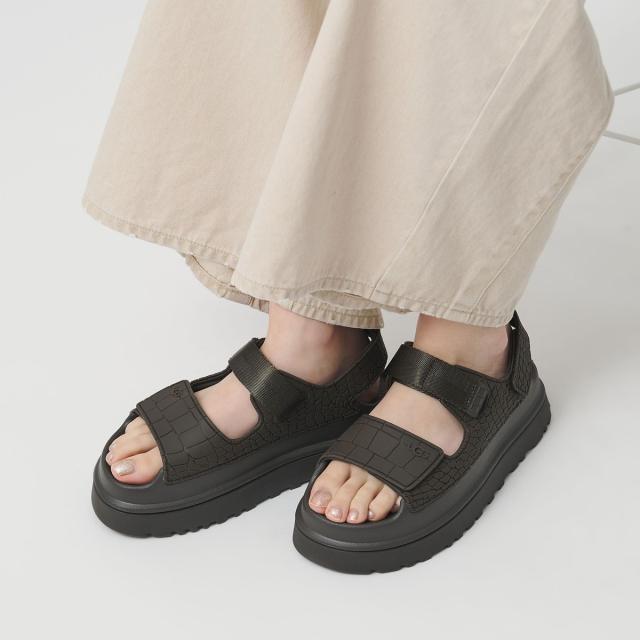 ビューティー＆ユース ユナイテッドアローズ（BEAUTY&amp;YOUTH）/＜UGG＞ゴールデングロウ エンボスド サンダル