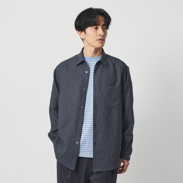 ビューティー＆ユース ユナイテッドアローズ（BEAUTY&YOUTH）/ライト リネンタッチ レギュラー シャツ FORM TAPERD型_2