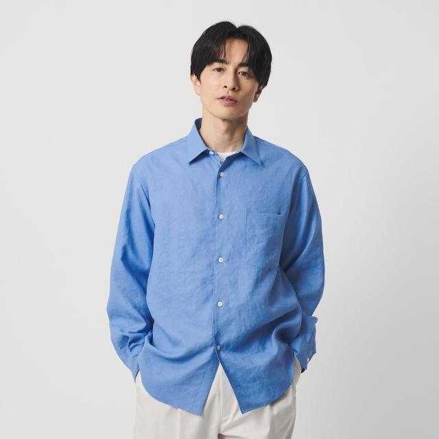 ビューティー＆ユース ユナイテッドアローズ（BEAUTY&YOUTH）/ライト リネンタッチ レギュラー シャツ FORM TAPERD型
