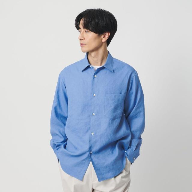 ビューティー＆ユース ユナイテッドアローズ（BEAUTY&YOUTH）/ライト リネンタッチ レギュラー シャツ FORM TAPERD型_6