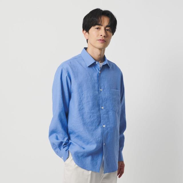 ビューティー＆ユース ユナイテッドアローズ（BEAUTY&YOUTH）/ライト リネンタッチ レギュラー シャツ FORM TAPERD型_7