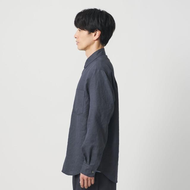 ビューティー＆ユース ユナイテッドアローズ（BEAUTY&YOUTH）/ライト リネンタッチ レギュラー シャツ FORM TAPERD型_11
