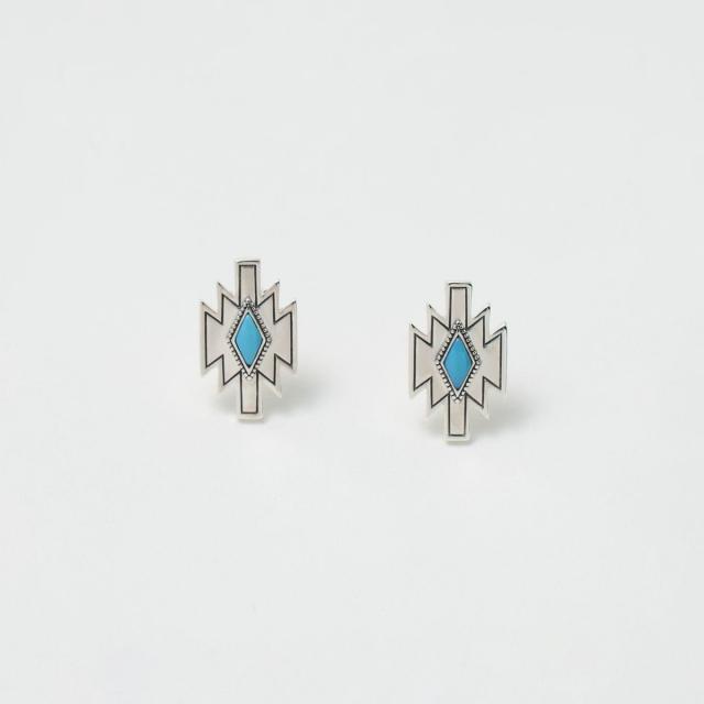【NEW】ビューティー＆ユース ユナイテッドアローズ（BEAUTY&amp;YOUTH）/＜BAQLESS＞Mesa Lightning Turquoise ピアス
