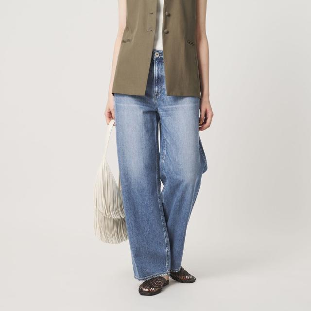ビューティー＆ユース ユナイテッドアローズ（BEAUTY&YOUTH）/【別注】＜upper hights＞THE NIECE MID RISE ライトオンス デニムパンツ_1