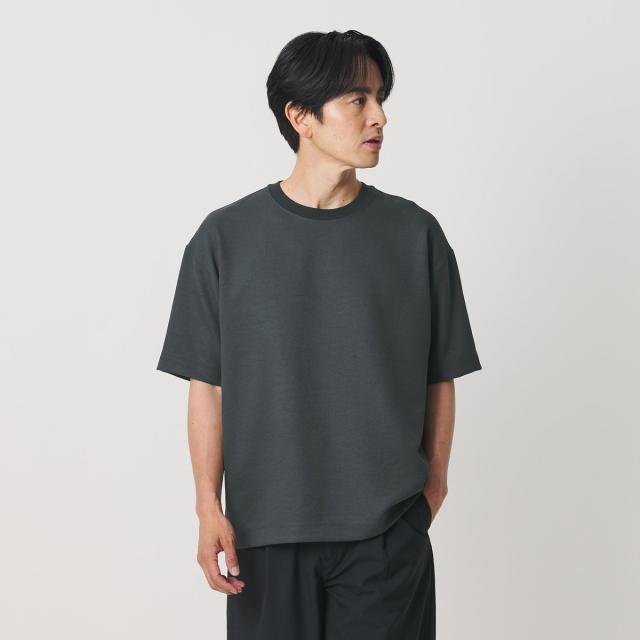 ビューティー＆ユース ユナイテッドアローズ（BEAUTY&amp;YOUTH）/フュージョンツイル クルーネック Tシャツ UVカット 透け防止 ストレッチ