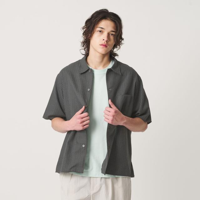 ビューティー＆ユース ユナイテッドアローズ（BEAUTY&YOUTH）/コクーン ドビー キャンプカラー シャツ GRANDE型_2