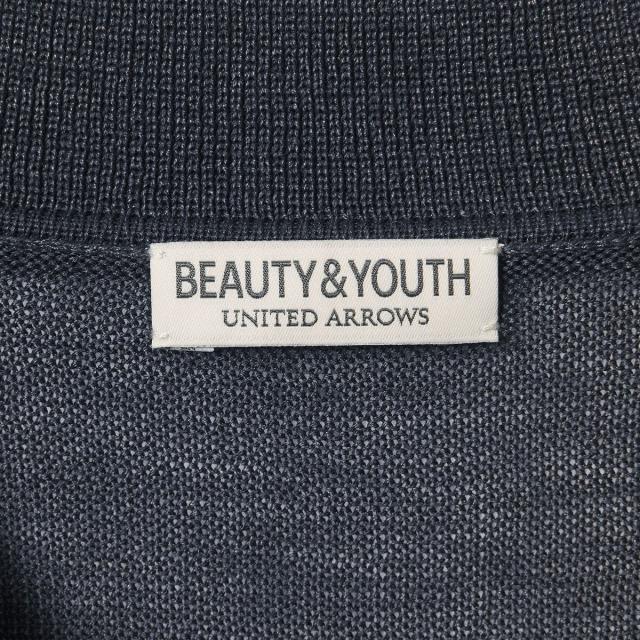 ビューティー＆ユース ユナイテッドアローズ（BEAUTY&YOUTH）/シャイン ギマ スキッパー ポロニット ウォッシャブル