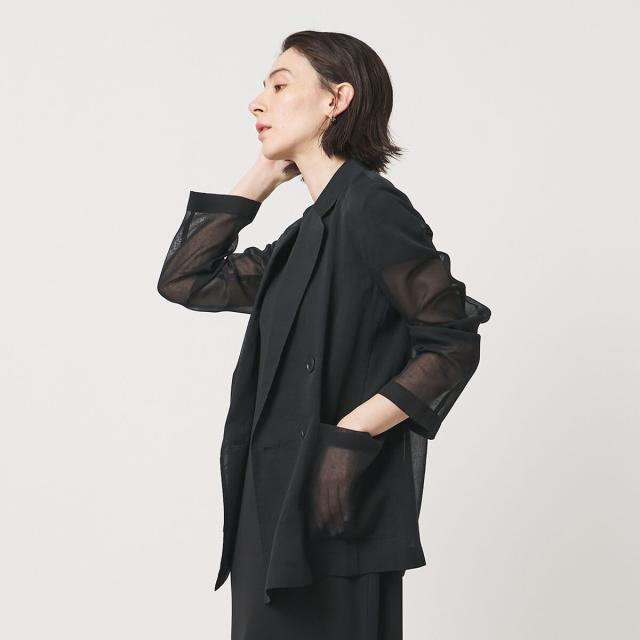 ビューティー＆ユース ユナイテッドアローズ（BEAUTY&amp;YOUTH）/ポリエステル シアー ダブルジャケット ウォッシャブル