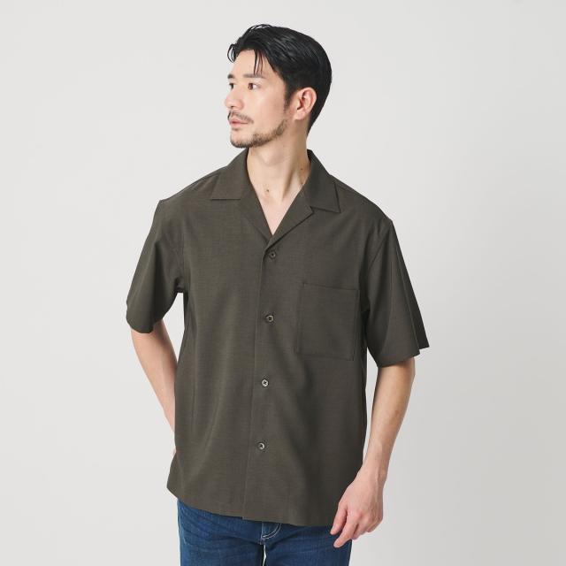 ビューティー＆ユース ユナイテッドアローズ（BEAUTY&YOUTH）/【WEB限定 WARDROBE SMART】 Reflax オープンカラー シャツ_1