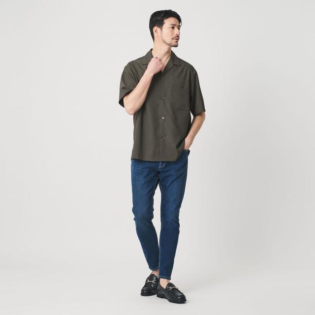 ビューティー＆ユース ユナイテッドアローズ（BEAUTY&YOUTH）/【WEB限定 WARDROBE SMART】 Reflax オープンカラー シャツ_9