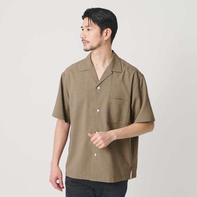 ビューティー＆ユース ユナイテッドアローズ（BEAUTY&YOUTH）/【WEB限定 WARDROBE SMART】 Reflax オープンカラー シャツ_10