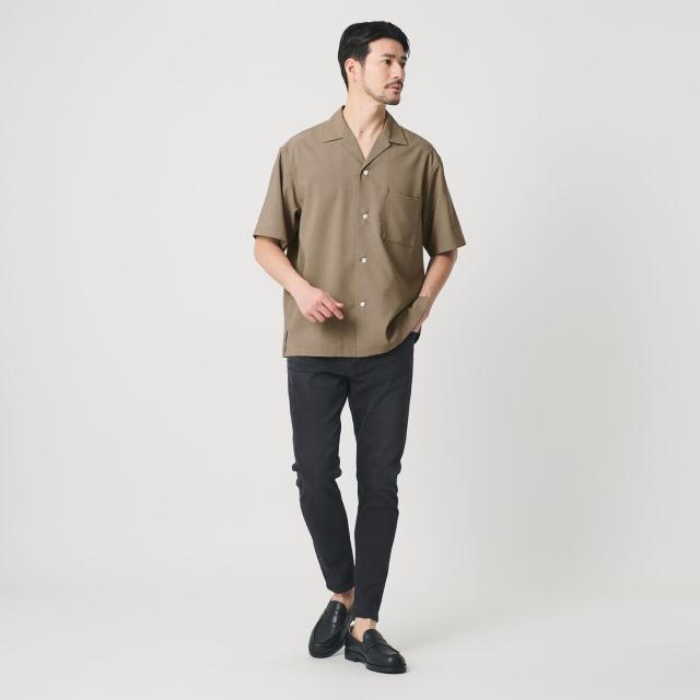 ビューティー＆ユース ユナイテッドアローズ（BEAUTY&YOUTH）/【WEB限定 WARDROBE SMART】 Reflax オープンカラー シャツ_13