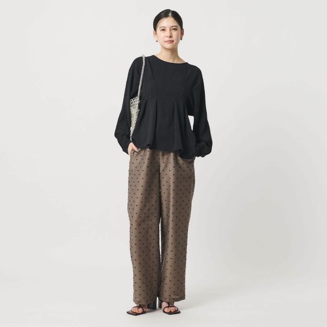 ビューティー＆ユース ユナイテッドアローズ（BEAUTY&amp;YOUTH）/【WEB限定 Wardrobe DAILY MINIMAL】ドビードット イージーパンツ ウォッ…