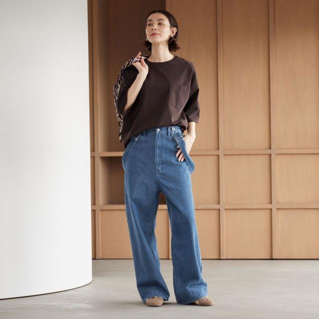 ビューティー＆ユース ユナイテッドアローズ（BEAUTY&YOUTH）/【別注】＜PAYDAY＞サスペンダー デニムパンツ_5