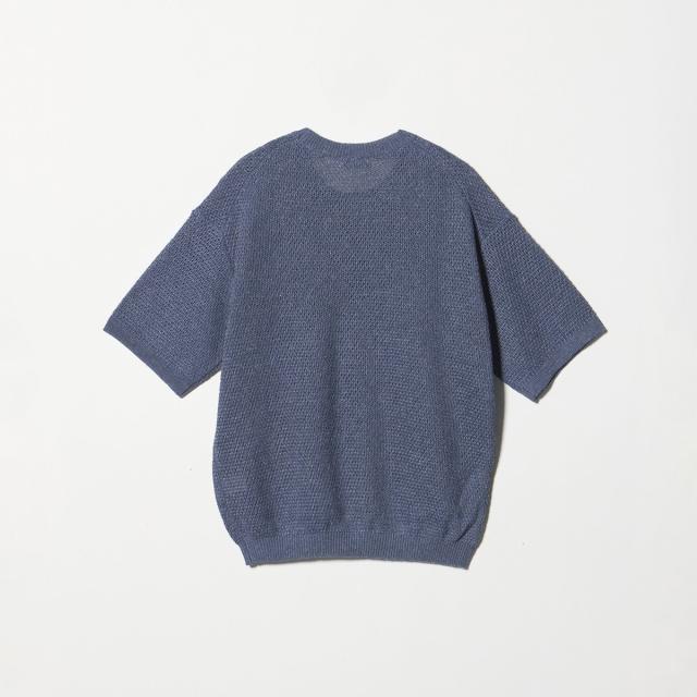 ビューティー＆ユース ユナイテッドアローズ（BEAUTY&YOUTH）/ダイアゴナル ウェーブ パターン クルーネック ニット_9