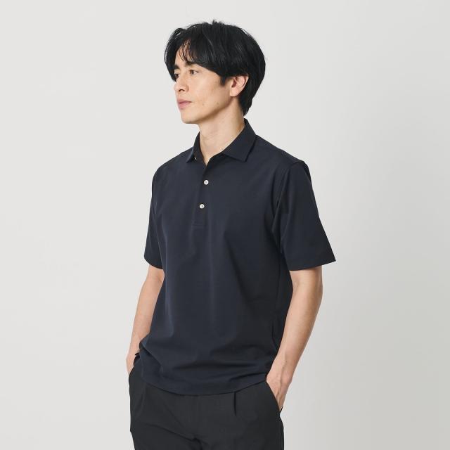ビューティー＆ユース ユナイテッドアローズ（BEAUTY&amp;YOUTH）/クール ハイゲージ モクロディ ポロシャツ 接触冷感 抗菌防臭
