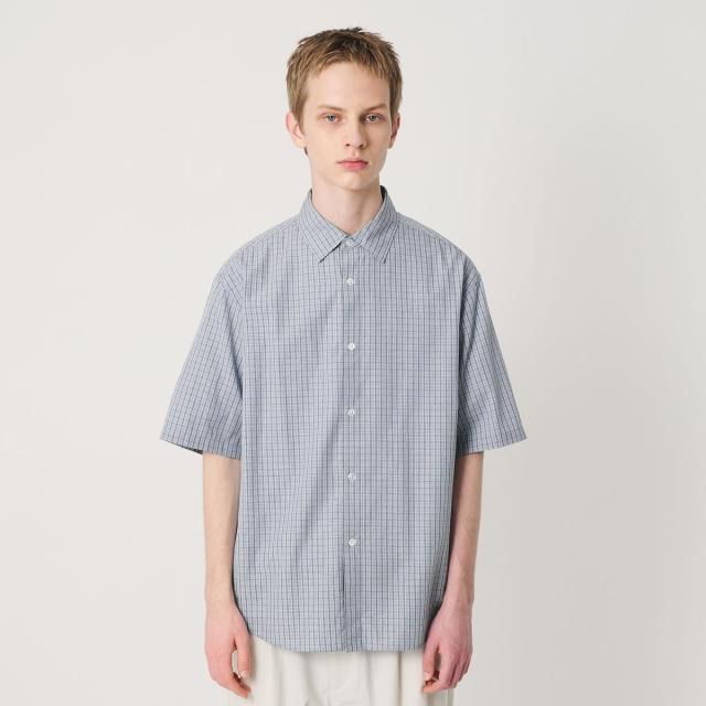 【NEW】ビューティー＆ユース ユナイテッドアローズ（BEAUTY&YOUTH）/チェック ショートスリーブ レギュラー シャツ FORM型_8