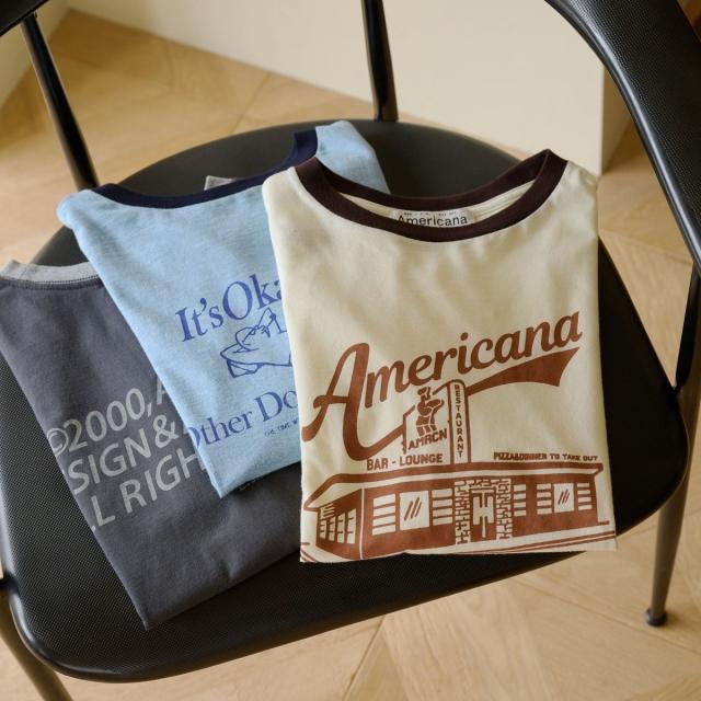 ビューティー＆ユース ユナイテッドアローズ（BEAUTY&YOUTH）/【WEB限定/別注】＜Americana＞リンガーTシャツ
