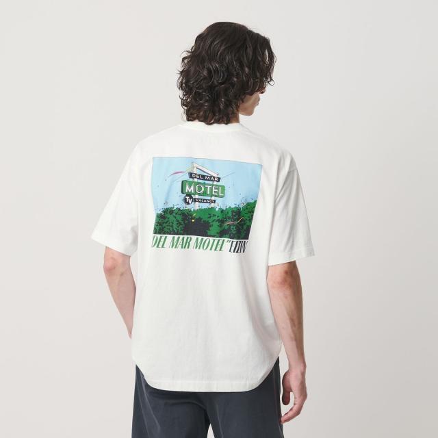 【NEW】ビューティー＆ユース ユナイテッドアローズ（BEAUTY&amp;YOUTH）/【別注】＜EIZIN SUZUKI＞DEL MAR MOTEL プリント Tシャツ