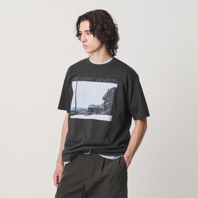 【NEW】ビューティー＆ユース ユナイテッドアローズ（BEAUTY&YOUTH）/【別注】＜EIZIN SUZUKI＞DELIVERY VAN プリント Tシャツ