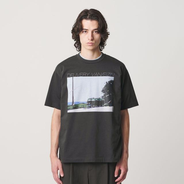 【NEW】ビューティー＆ユース ユナイテッドアローズ（BEAUTY&amp;YOUTH）/【別注】＜EIZIN SUZUKI＞DELIVERY VAN プリント Tシャツ_3