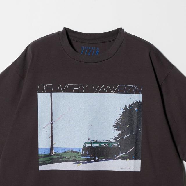 【NEW】ビューティー＆ユース ユナイテッドアローズ（BEAUTY&amp;YOUTH）/【別注】＜EIZIN SUZUKI＞DELIVERY VAN プリント Tシャツ_8