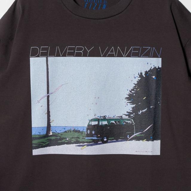 【NEW】ビューティー＆ユース ユナイテッドアローズ（BEAUTY&amp;YOUTH）/【別注】＜EIZIN SUZUKI＞DELIVERY VAN プリント Tシャツ_11