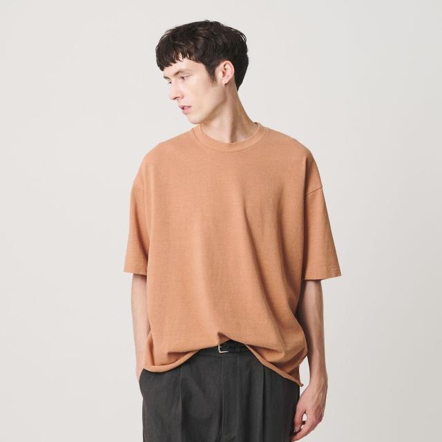 ビューティー＆ユース ユナイテッドアローズ（BEAUTY&amp;YOUTH）/ネップ コットン カットオフ クロップド Tシャツ