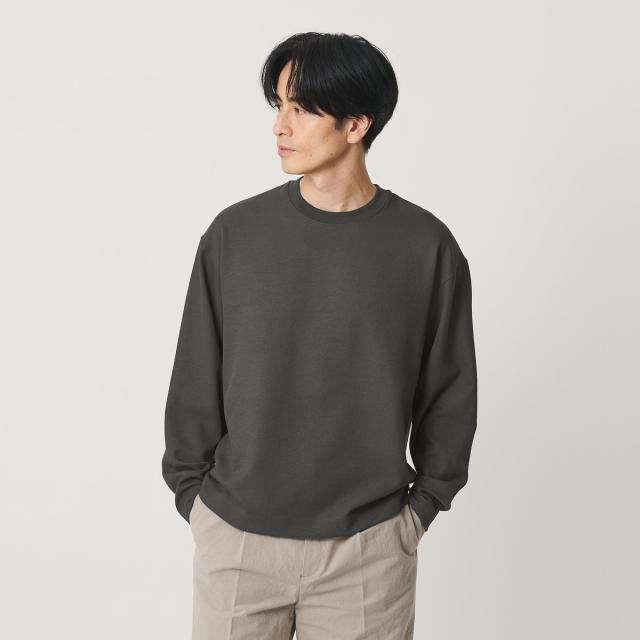 【NEW】ビューティー＆ユース ユナイテッドアローズ（BEAUTY&YOUTH）/FUSION TWILL クルーネック カットソー UVカット タテヨコストレ…