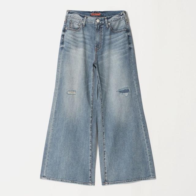 ビューティー＆ユース ユナイテッドアローズ（BEAUTY&YOUTH）/【別注】＜NEEDBY heritage＞ワイドフレア デニムパンツ/コバルト