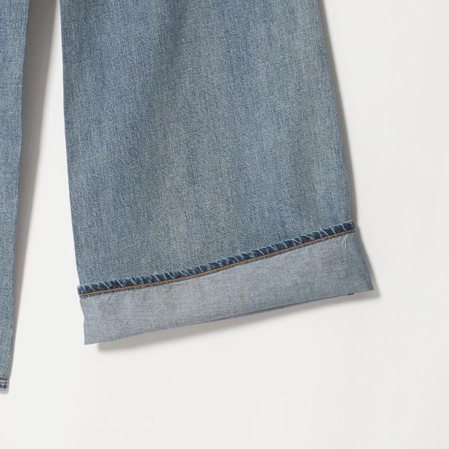 ビューティー＆ユース ユナイテッドアローズ（BEAUTY&YOUTH）/【別注】＜NEEDBY heritage＞ワイドフレア デニムパンツ/コバルト