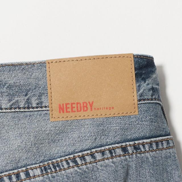 ビューティー＆ユース ユナイテッドアローズ（BEAUTY&YOUTH）/【別注】＜NEEDBY heritage＞ワイドフレア デニムパンツ/コバルト
