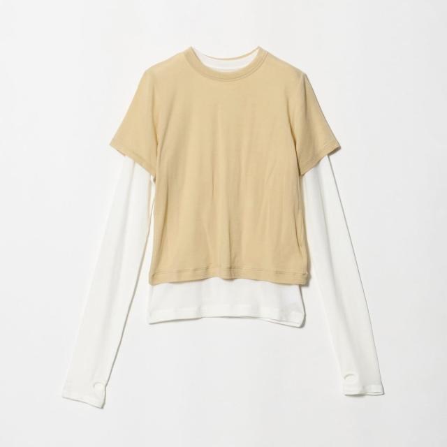 【NEW】ビューティー＆ユース ユナイテッドアローズ（BEAUTY&YOUTH）/＜ONIT＞ジャージー レイヤード 2セット カットソー
