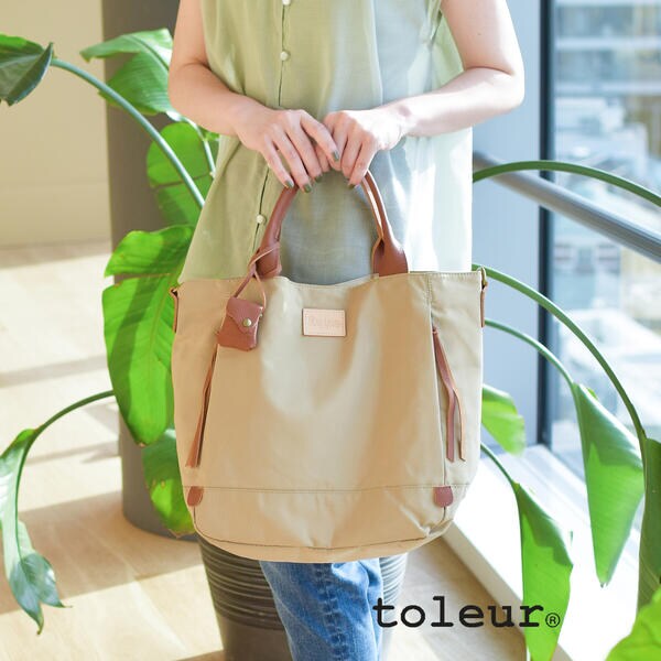 レイビームス ｔｏｌｅｕｒ ポリエステル ２ｗａｙ トートバッグの通販はau Pay マーケット Brand Square By Oioi ブランドスクエアbyマルイ