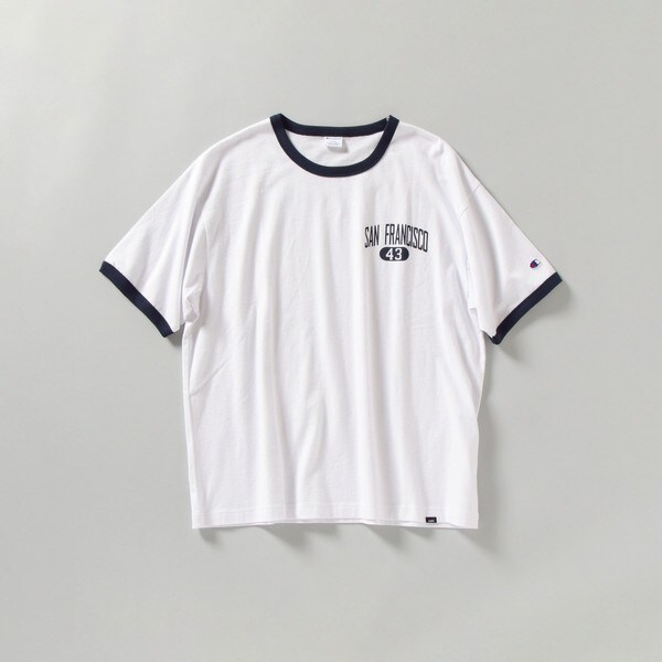 シップス ｓｈｉｐｓ別注 ｃｈａｍｐｉｏｎ ウォッシュドコットン ロゴプリント リンガー ｔシャツの通販はau Pay マーケット Brand Square By Oioi ブランドスクエアbyマルイ