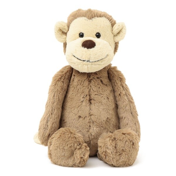 シップス（SHIPS）/Jellycat:Bashful Animals(Monkey)