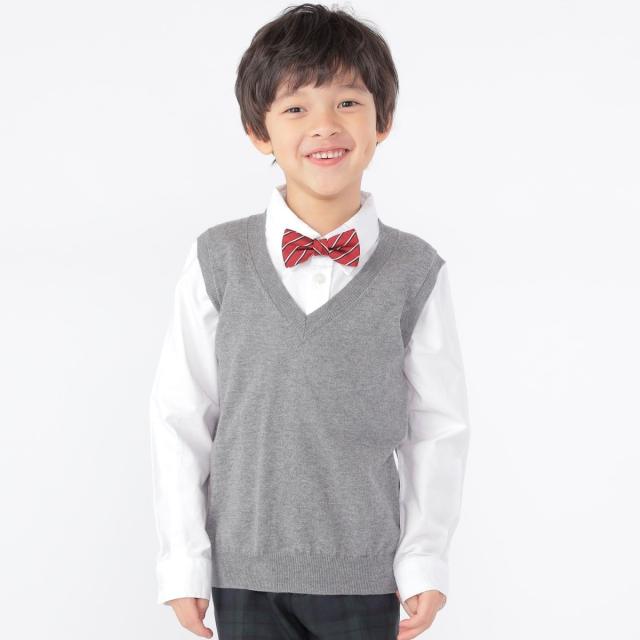 シップス（SHIPS）/SHIPS KIDS:100〜130cm / 14GG Vネック ベスト