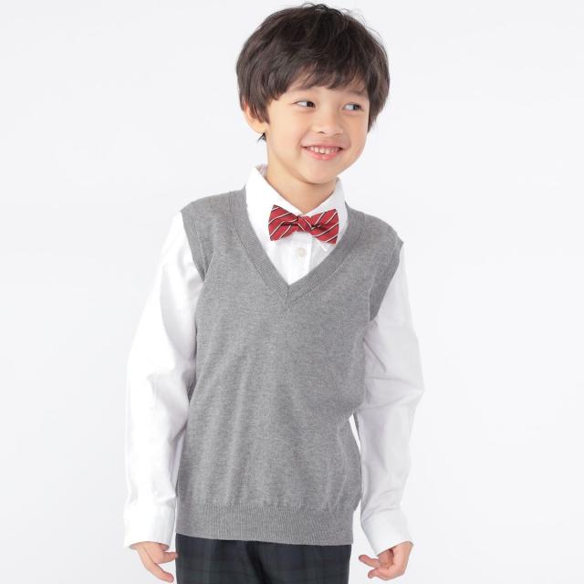 シップス（SHIPS）/SHIPS KIDS:100〜130cm / 14GG Vネック ベスト_3