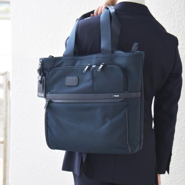 シップス（SHIPS）/【SHIPS別注】TUMI: 完全別注モデル エクスパンダブル スクエア トートバッグ