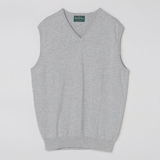 シップス/ALAN PAINE:12ゲージ Vネック ニットベスト