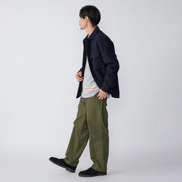 シップス/ＳＨＩＰＳ： ＥＣＯ ＢＬＵＥ（Ｒ） メルトンライク リラックス ＣＰＯ シャツの通販はau PAY マーケット - Brand  Square by OIOI （ブランドスクエアbyマルイ）